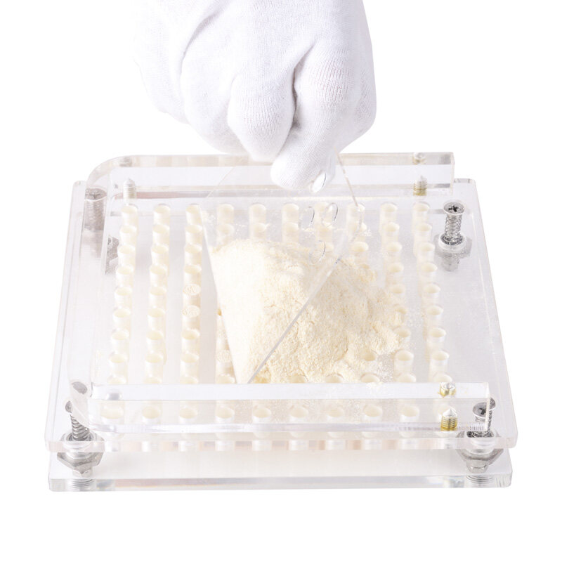 manual capsule filler step 4