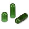 Picture of Size 1 Dark Green Empty Vegetarian Capsules