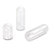 Picture of Size 1 clear empty Pullulan capsules
