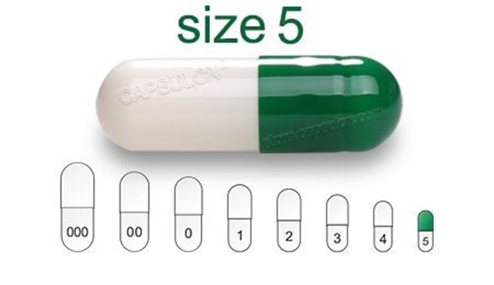 Picture for category Size 5  gelatin capsules
