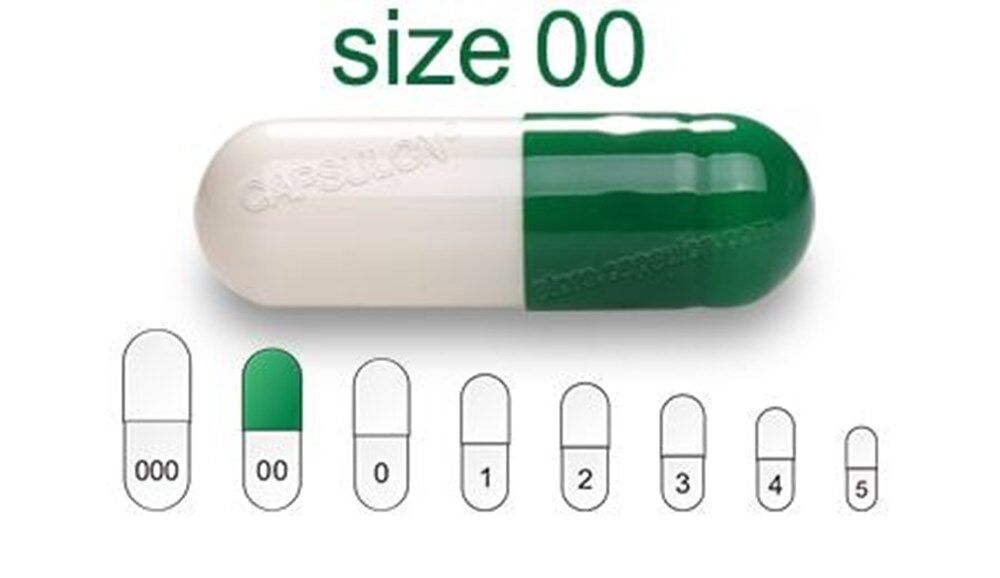 Picture for category Size 00  vegetarian capsules