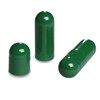Picture of Size 00 dark green empty gelatin capsules