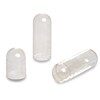 Picture of Size 1 Clear Empty Enteric Coated Capsules