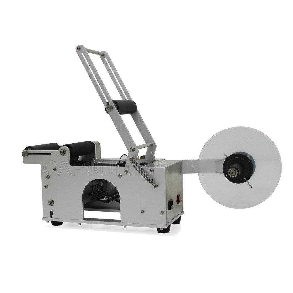 Picture of Semi Automatic Round Bottle Labeling Machine MT-50