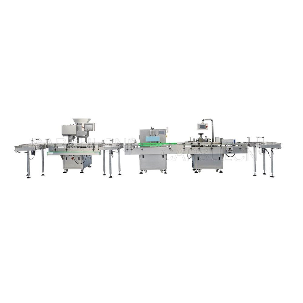 Picture of Tablet And Capsule Counting Sealing Labeling Line