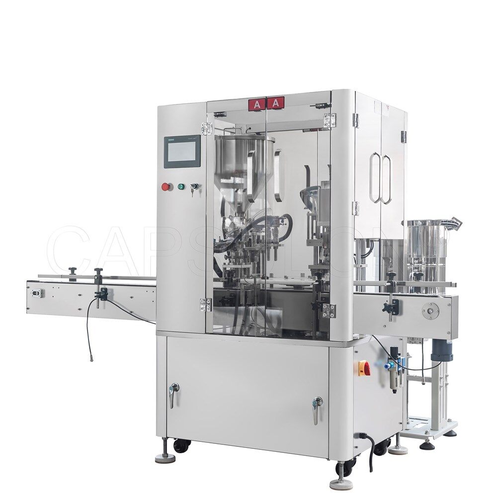 Automatic Dropper Bottle Filling and Capping Machine CHS-50 - IPharmachine