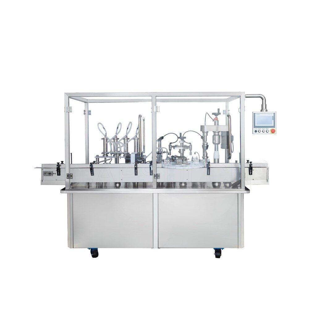 Picture of Automatic Dropper Bottle Filling & Cap Screwing Machine C4DY-2