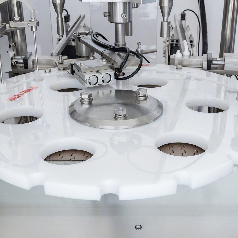 Automatic Dropper Bottle Filling & Cap Screwing Machine C4DY-2 ...