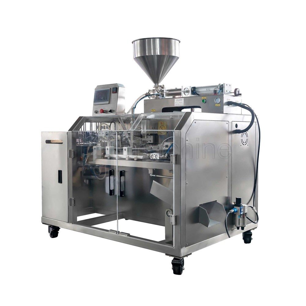 Picture of Horizontal Bag-feeding Sauce Packaging Machine YS-SP160